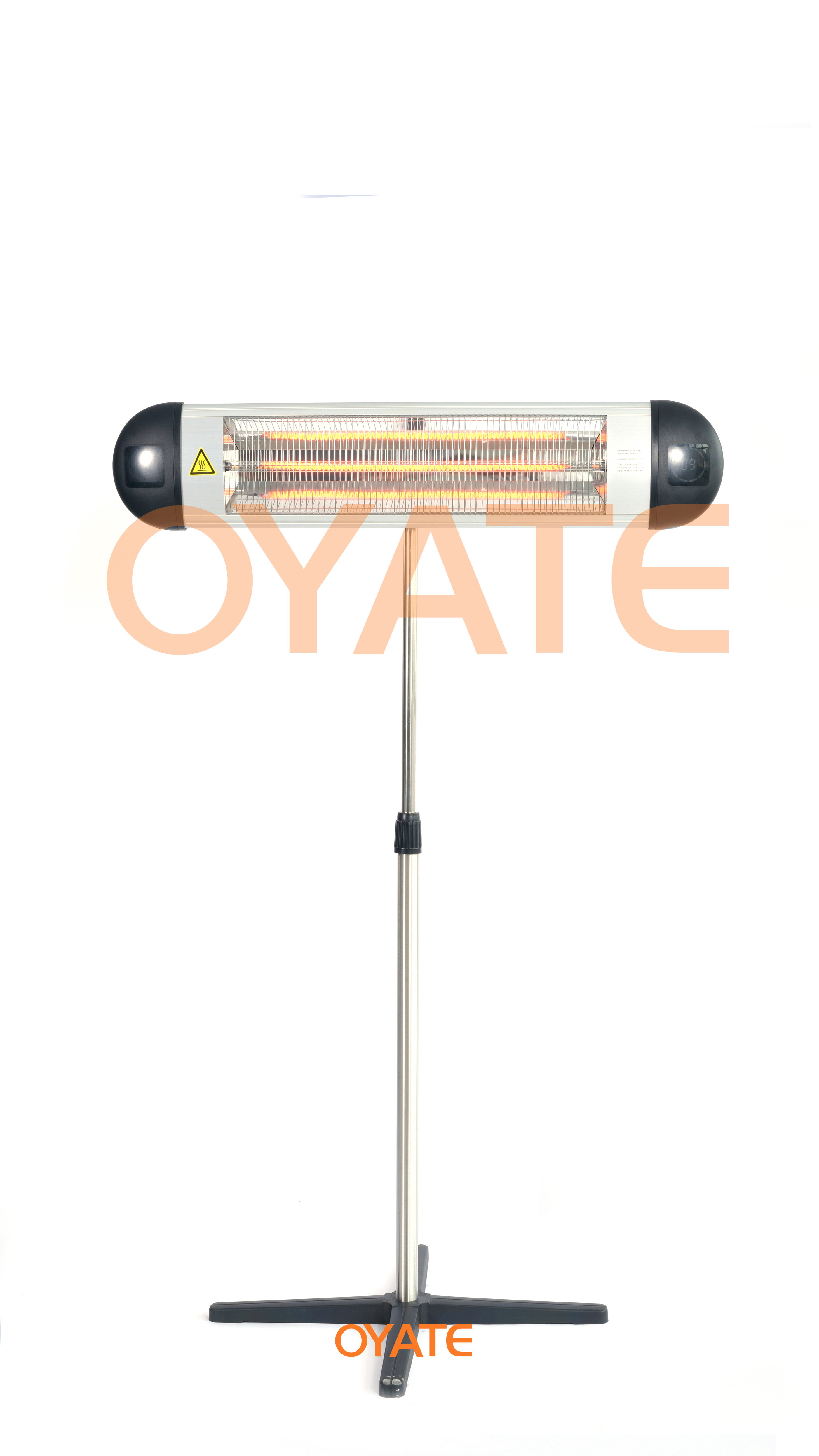 High ceiling factory radiator