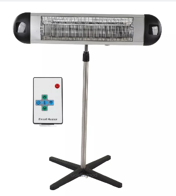 Workshop ceiling infrared heater